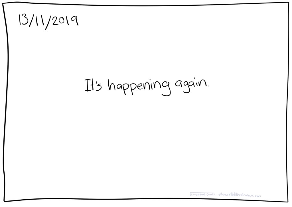 13/11/2019 It's happening again.